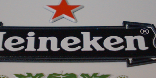 3d print logo heineken