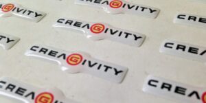 doming sticker