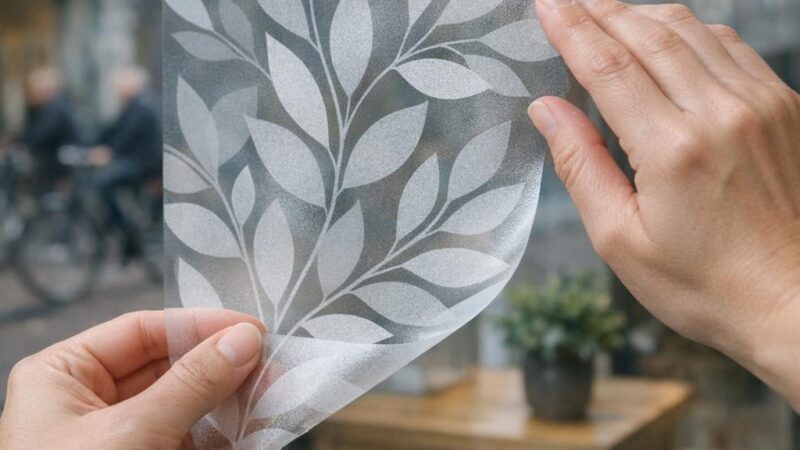 Herbruikbare raamstickers: flexibel zichtbaar zonder lijmresten