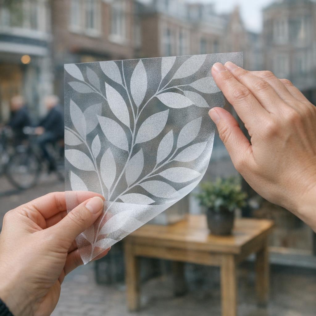 Herbruikbare raamstickers: flexibel zichtbaar zonder lijmresten