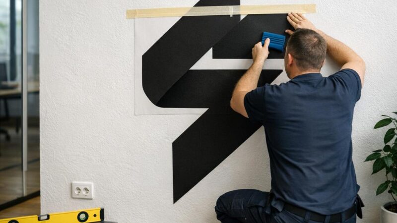 Logo muursticker laten maken