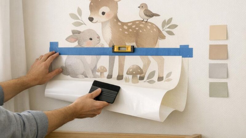 Muurstickers babykamer tips