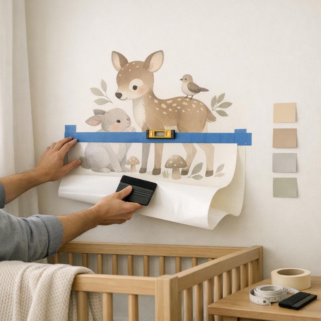 Muurstickers babykamer tips