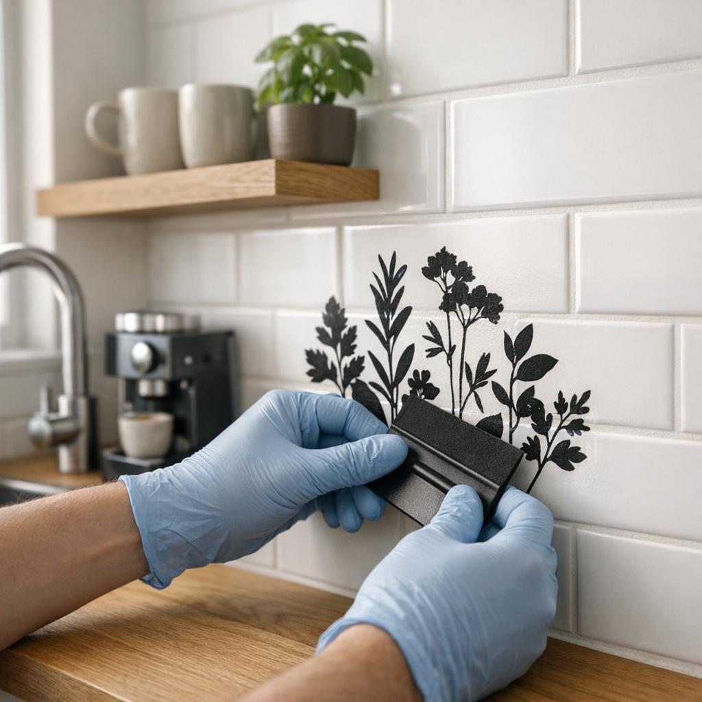 Muurstickers keuken ideeën