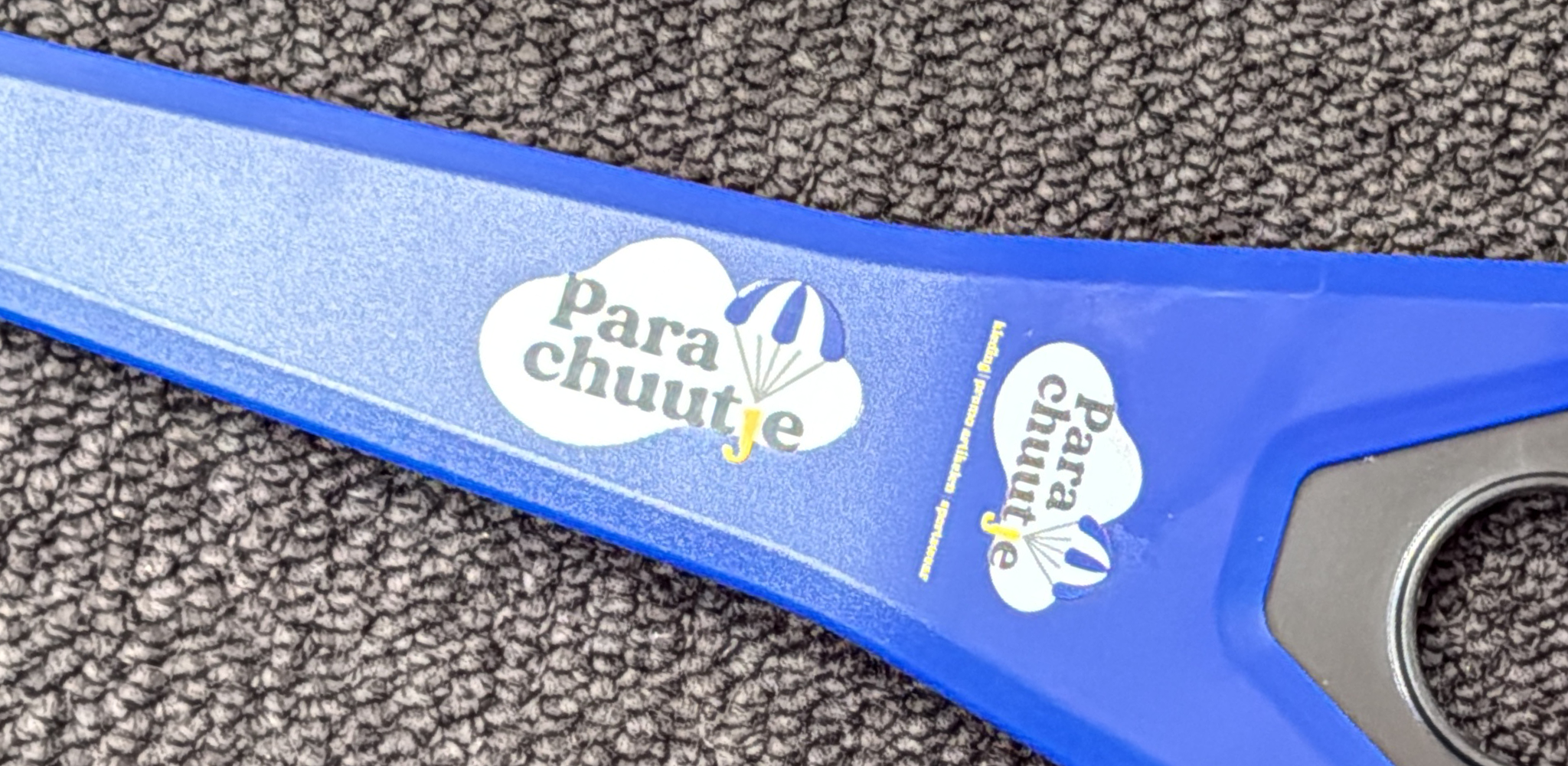 DTF UV parachuutje logo