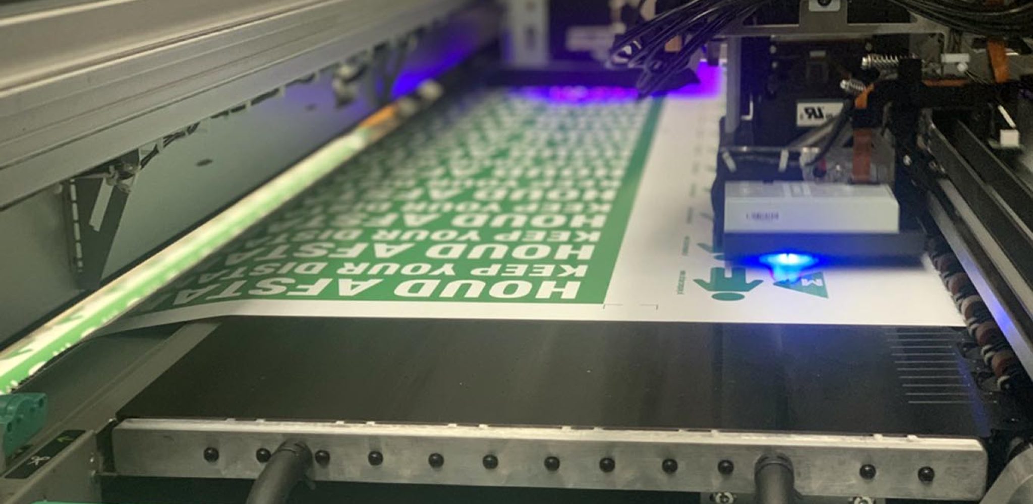 printproces UV gel techniek