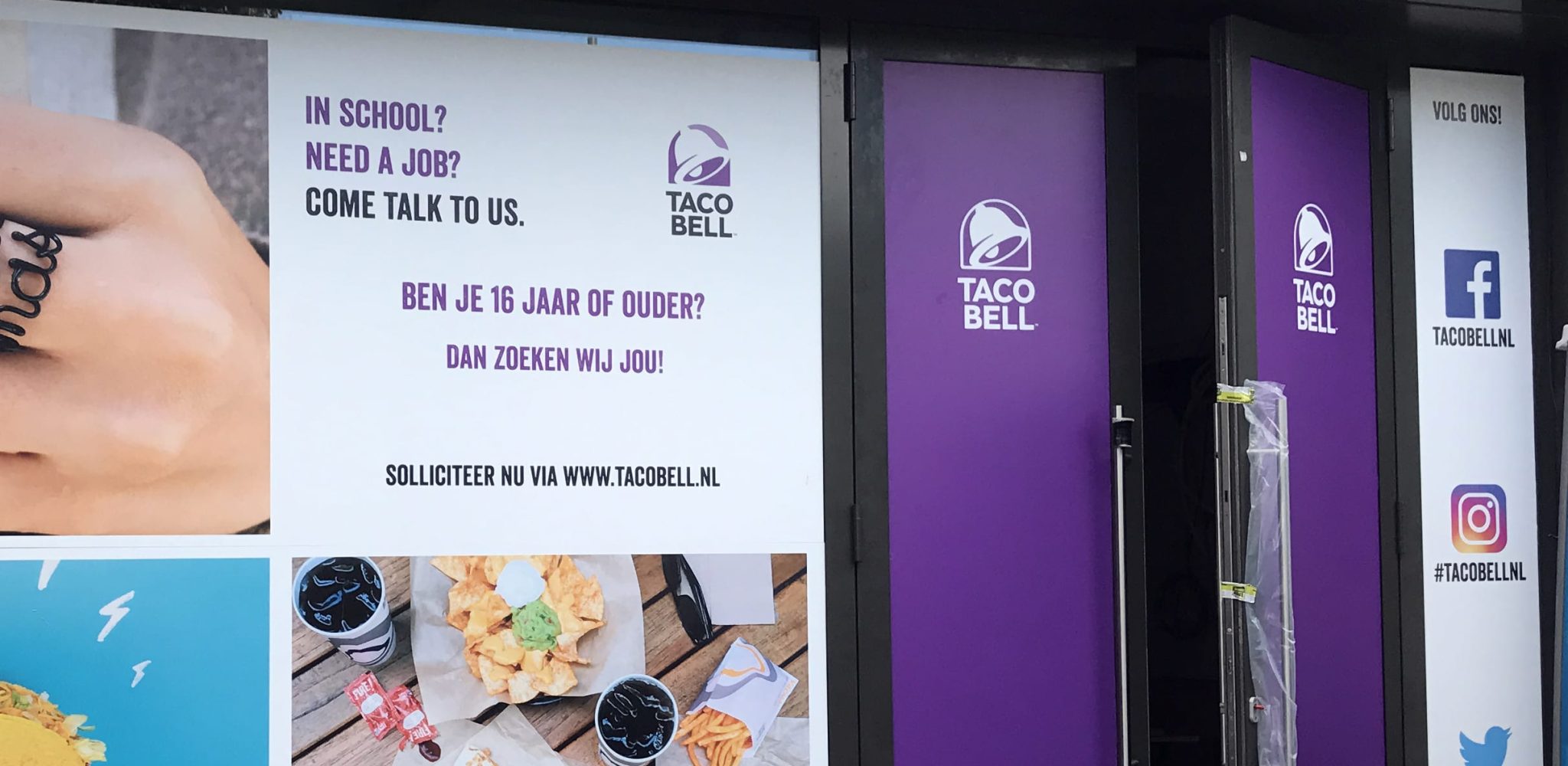 taco bell hoarding